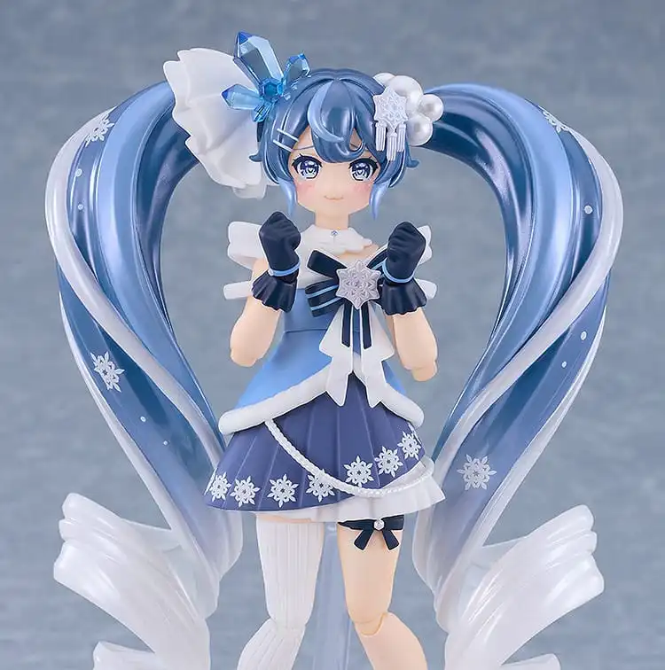Character Vocal Series 01: Hatsune Miku Figma Action Figure Snow Miku: Crystal Snow Ver. 13 cm